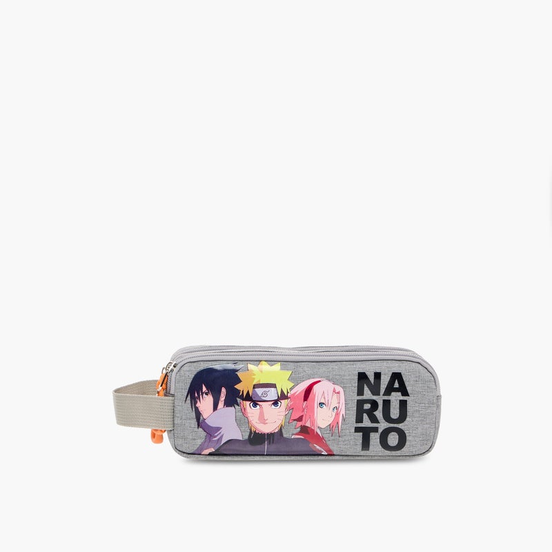 Naruto-Pencil Case-Uzumaki- (300D Cationic Fabric) Grey \ 61X39X28 - Image 1